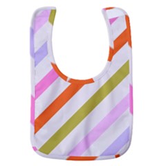 Lines Geometric Background Baby Bib