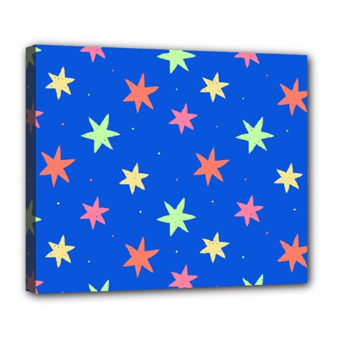 Background Star Darling Galaxy Deluxe Canvas 24  X 20  (stretched) by Maspions