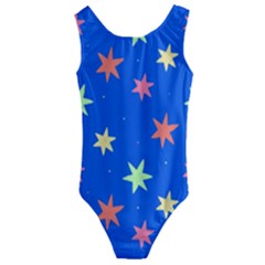 Background Star Darling Galaxy Kids  Cut-out Back One Piece Swimsuit