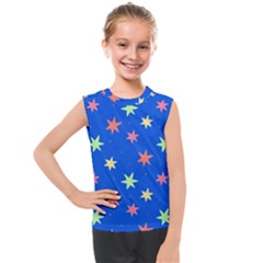 Background Star Darling Galaxy Kids  Mesh Tank Top