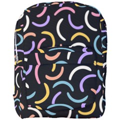 Abstract Pattern Wallpaper Full Print Backpack