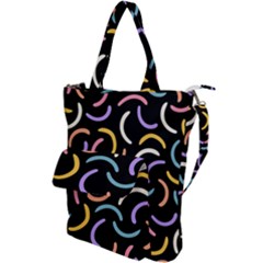 Abstract Pattern Wallpaper Shoulder Tote Bag