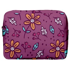 Flowers Petals Leaves Foliage Make Up Pouch (large) by Maspions