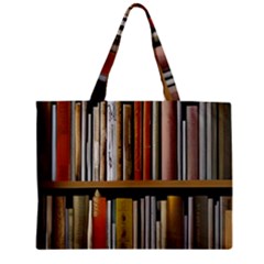 Book Nook Books Bookshelves Comfortable Cozy Literature Library Study Reading Reader Reading Nook Ro Zipper Mini Tote Bag