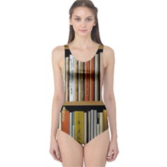 Book Nook Books Bookshelves Comfortable Cozy Literature Library Study Reading Reader Reading Nook Ro One Piece Swimsuit