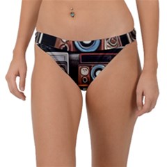 Retro Cameras Old Vintage Antique Technology Wallpaper Retrospective Band Bikini Bottoms