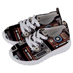 Retro Cameras Old Vintage Antique Technology Wallpaper Retrospective Kids  Lightweight Sports Shoes