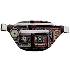 Retro Cameras Old Vintage Antique Technology Wallpaper Retrospective Fanny Pack