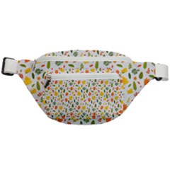 Background Pattern Flowers Leaves Autumn Fall Colorful Leaves Foliage Fanny Pack