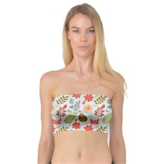 Background Pattern Flowers Design Leaves Autumn Daisy Fall Bandeau Top