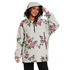 Vintage Flower Art Artwork Blooming Blossom Botanical Botany Nature Floral Pattern Women s Ski And Snowboard Waterproof Breathable Jacket