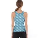 Blue Wave Sea Ocean Pattern Background Beach Nature Water Women s Basic Tank Top View2