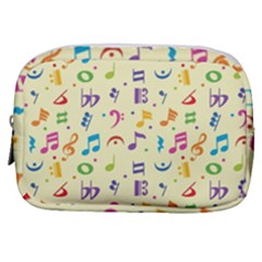 Seamless Pattern Musical Note Doodle Symbol Make Up Pouch (small) by Apen