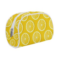 Lemon Fruits Slice Seamless Pattern Make Up Case (small) by Apen