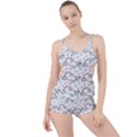 Cute Art Print Pattern Boyleg Tankini Set  View1