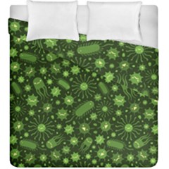 Seamless Pattern With Viruses Duvet Cover Double Side (king Size) by Apen