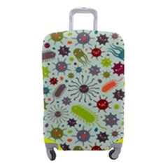 Seamless Pattern With Viruses Luggage Cover (small) by Apen