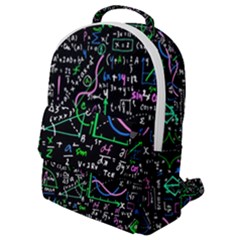 Math Linear Mathematics Education Circle Background Flap Pocket Backpack (small) by Apen