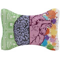 Brain Heart Balance Emotion Seat Head Rest Cushion