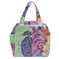 Brain Heart Balance Emotion Boxy Hand Bag