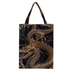 Fantasy Dragon Pentagram Classic Tote Bag