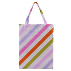Lines Geometric Background Classic Tote Bag by Maspions