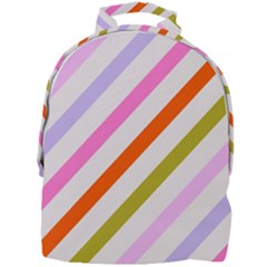 Lines Geometric Background Mini Full Print Backpack