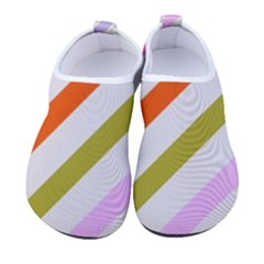 Lines Geometric Background Women s Sock-style Water Shoes by Maspions