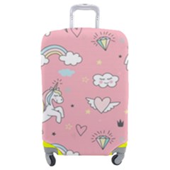 Cute Unicorn Seamless Pattern Luggage Cover (medium) by Apen