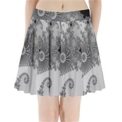 Apple Males Almond Bread Abstract Mathematics Pleated Mini Skirt by Apen