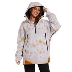 Beer Foam Texture Macro Liquid Bubble Women s Ski And Snowboard Waterproof Breathable Jacket