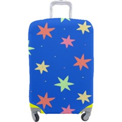 Background Star Darling Galaxy Luggage Cover (large)