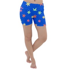 Background Star Darling Galaxy Lightweight Velour Yoga Shorts