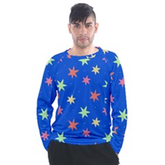 Background Star Darling Galaxy Men s Long Sleeve Raglan T-shirt