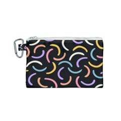 Abstract Pattern Wallpaper Canvas Cosmetic Bag (small) by Maspions