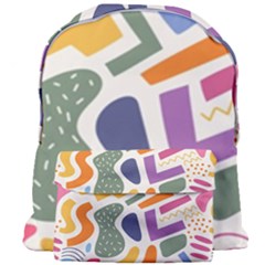 Abstract Pattern Background Giant Full Print Backpack