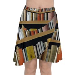 Book Nook Books Bookshelves Comfortable Cozy Literature Library Study Reading Reader Reading Nook Ro Chiffon Wrap Front Skirt