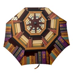 Book Nook Books Bookshelves Comfortable Cozy Literature Library Study Reading Room Fiction Entertain Folding Umbrellas