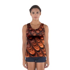 Fractal Frax Sport Tank Top  by Askadina