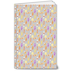 Halloween Candy 8  X 10  Softcover Notebook by Askadina