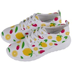 Strawberry Lemons Fruit Men s Lightweight Sports Shoes