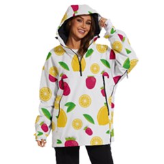 Strawberry Lemons Fruit Women s Ski And Snowboard Waterproof Breathable Jacket