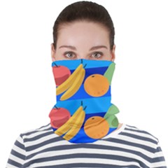 Fruit Texture Wave Fruits Face Seamless Bandana (adult) by Askadina