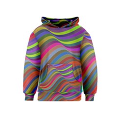 Psychedelic Surreal Background Kids  Pullover Hoodie