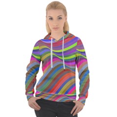 Psychedelic Surreal Background Women s Overhead Hoodie by Askadina
