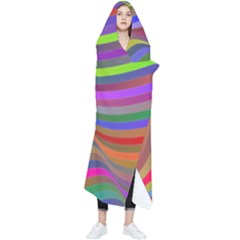 Psychedelic Surreal Background Wearable Blanket by Askadina