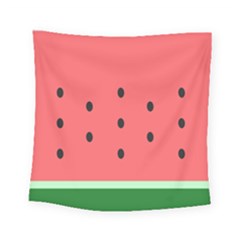 Watermelon Melon Fruit Healthy Food Meal Breakfast Lunch Juice Lemonade Summer Square Tapestry (small)