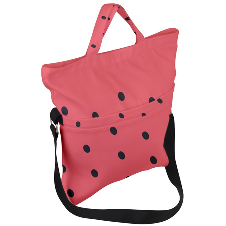 Watermelon Melon Fruit Healthy Food Meal Breakfast Lunch Juice Lemonade Summer Fold Over Handle Tote Bag