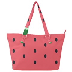 Watermelon Melon Fruit Healthy Food Meal Breakfast Lunch Juice Lemonade Summer Full Print Shoulder Bag