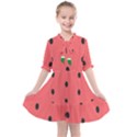 Watermelon Melon Fruit Healthy Food Meal Breakfast Lunch Juice Lemonade Summer Kids  All Frills Chiffon Dress View1